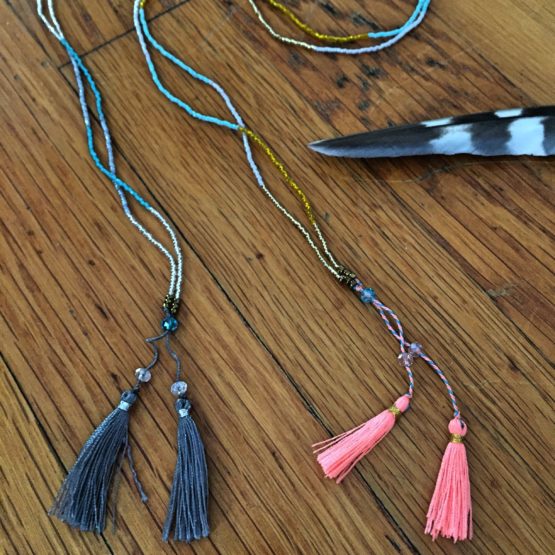 Seed Bead Tassels